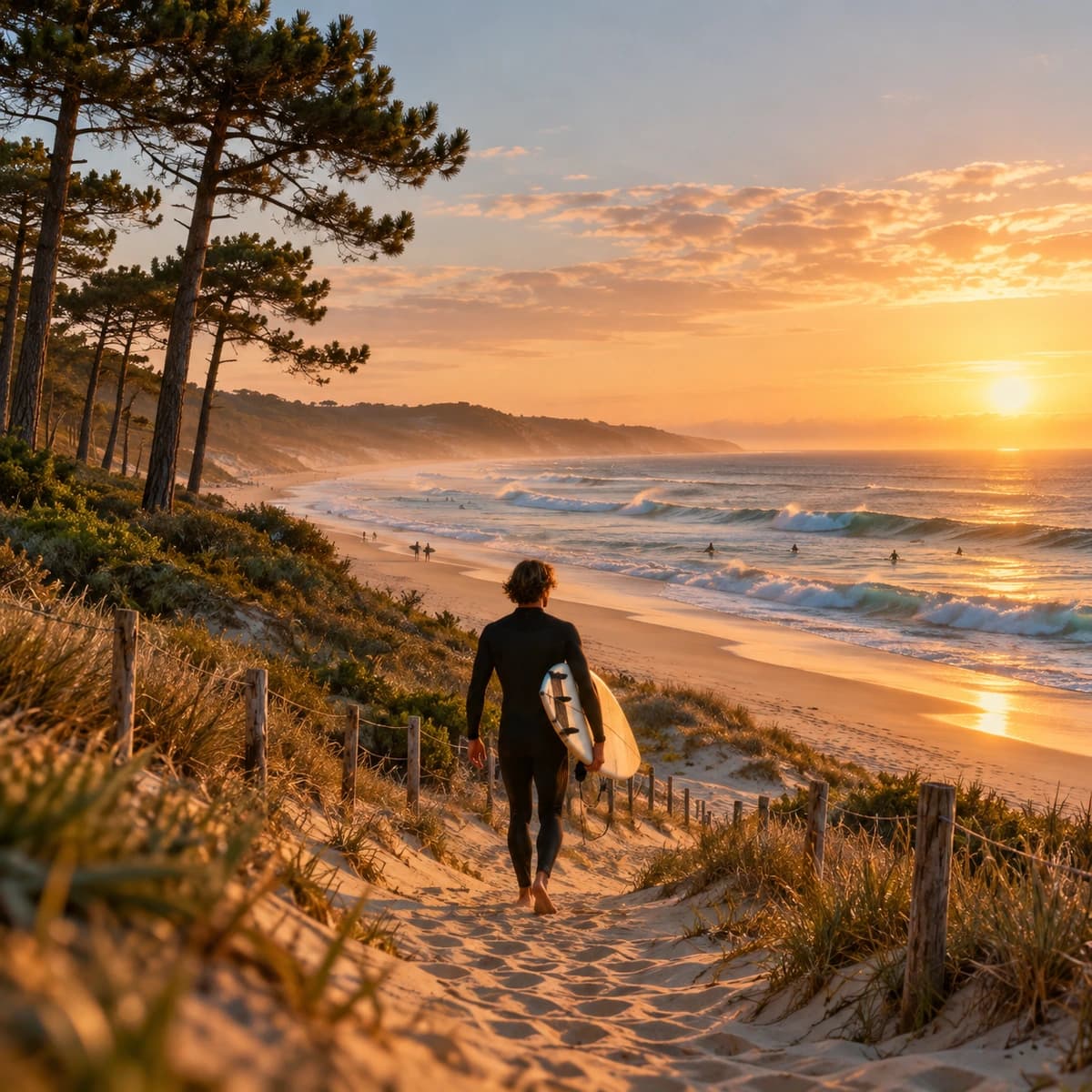 Zdjęcie od uczestników: Hossegor, Francja